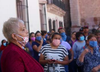 María de Lourdes Velazco Goméz, comerciante del Centro Histórico