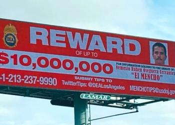 “El Mencho”, líder del Cartel Jalisco número uno buscado por la DEA