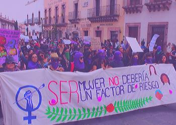 Simulacro: Si mañana desaparezco, clama justicia junto a mi nombre