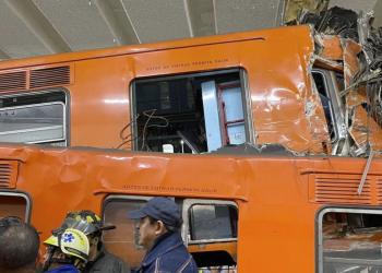 Deja 41 heridos y un muerto choque entre trenes del metro CDMX