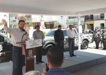 Refuerzan seguridad en Fresnillo; aumentan 100 policías