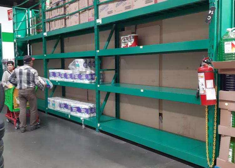 Registran compras excesivas en Zacatecas, tras primer caso de Covid-19