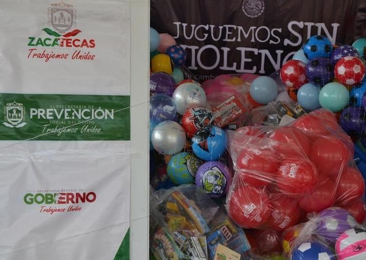 Recolectan 3 mil juguetes para Juguemos sin Violencia
