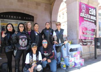 Catrina’s Bikers realiza colecta para Cerereso Femenil