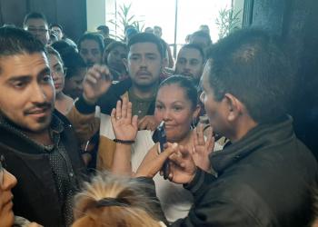 Trifulca entre bandos de alcaldes en sesión de la JIAPAZ: VIDEO