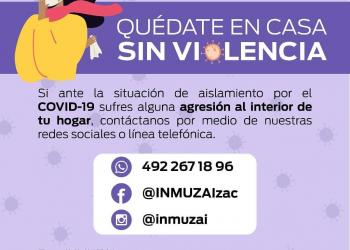 Lanzan apoyo para aislamiento sin violencia contra las mujeres