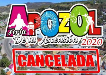 Apozol cancela sus fiestas por la emergencia sanitaria