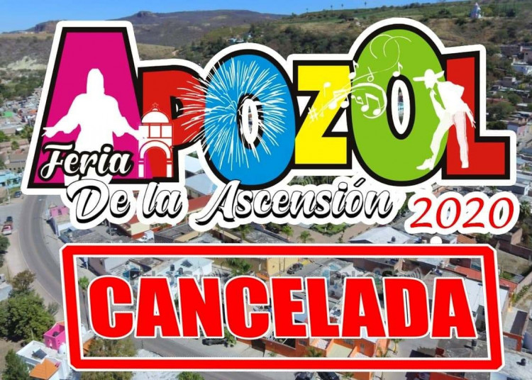 Apozol cancela sus fiestas por la emergencia sanitaria