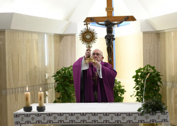 Papa pide “liturgia doméstica” en Semana Santa por COVID-19