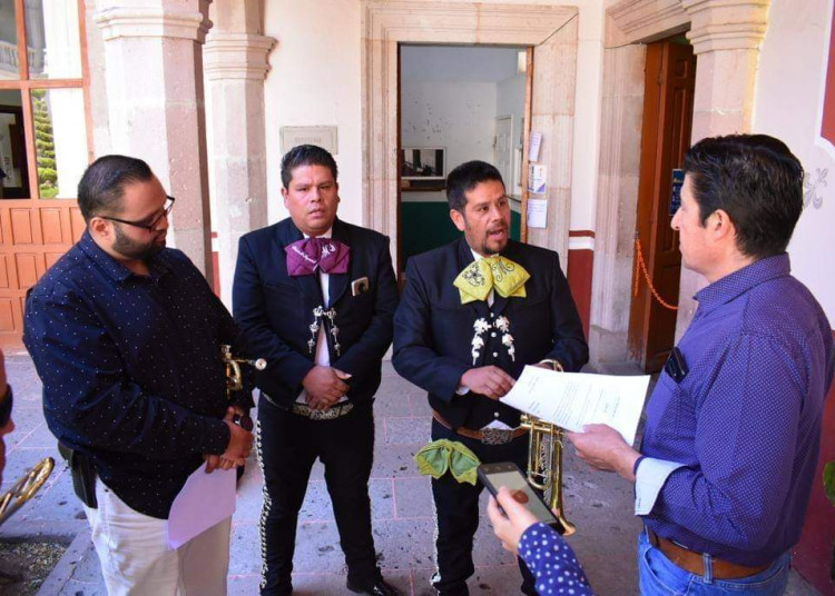 Se manifiestan músicos en Jerez, piden apoyo