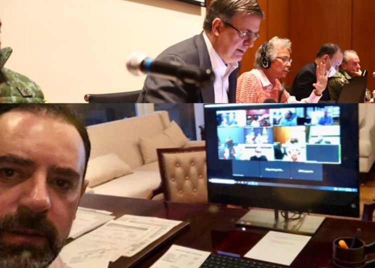 Segob realiza videoconferencia con gobernadores