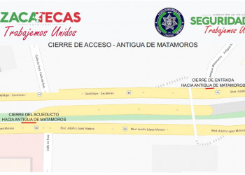 Anuncian nuevos cierres viales por contingencia sanitaria