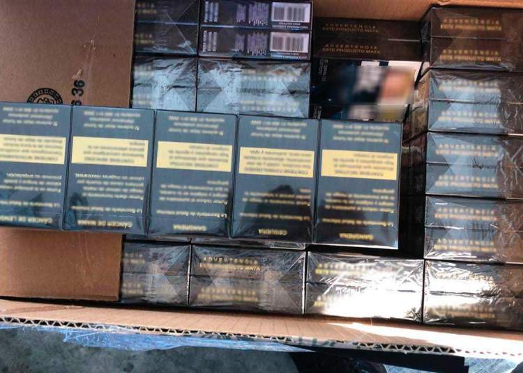 Aseguran 220 mil cigarros de procedencia apócrifa