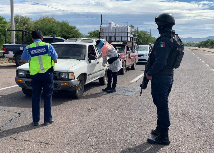 Blindan accesos al municipio de Jerez