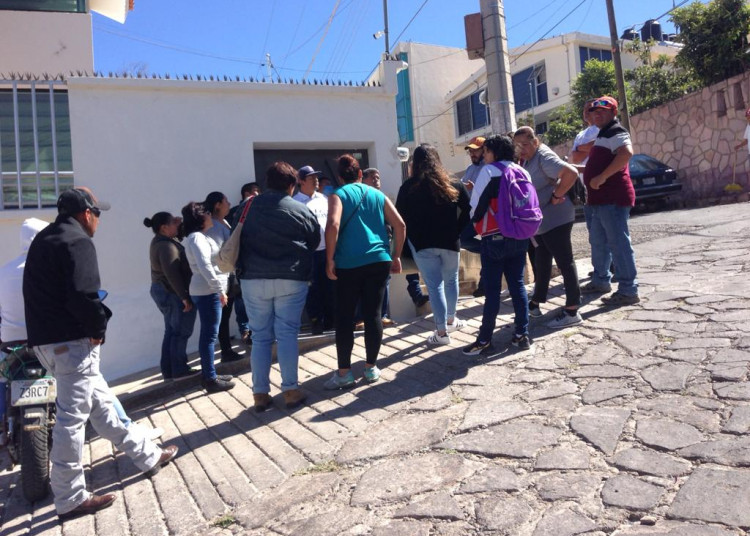 Mineros y transportistas se manifiestan en el estado