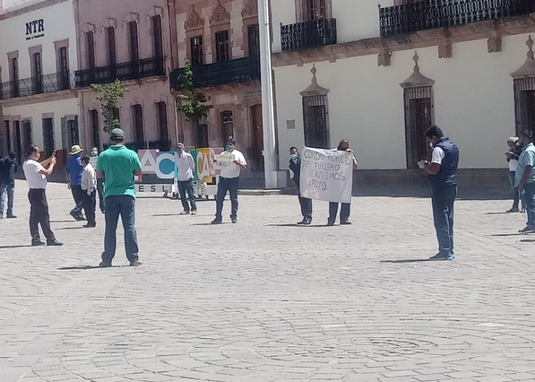 Protesta de Conductores de turismo