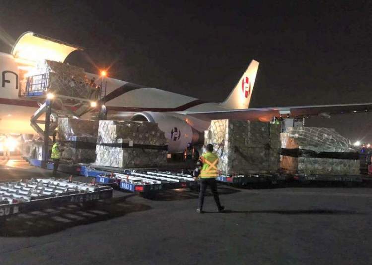 China dona suministros médicos a México