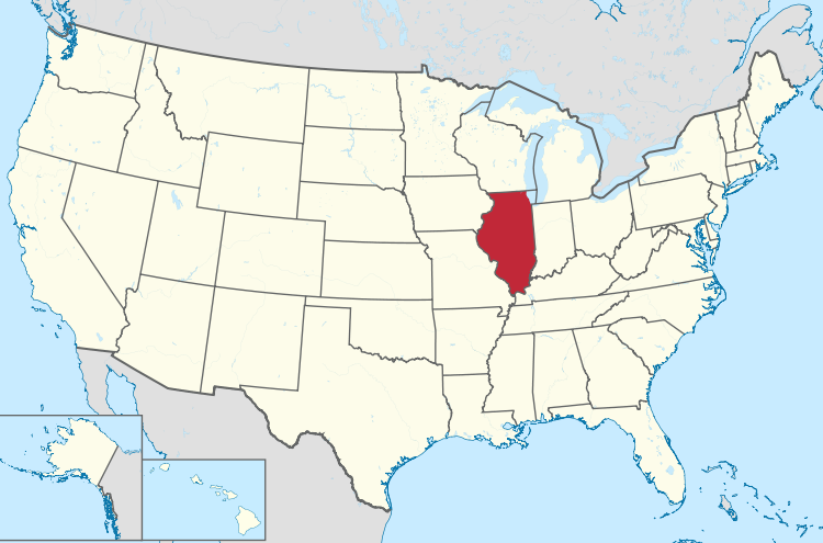 Archivo: Illinois en Estados Unidos. Wikimedia