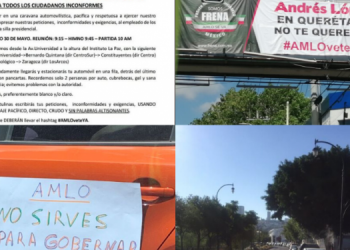Queretanos se unen a marcha anti AMLO