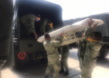 Ejército lleva insumos a Hospitales INSABI COVID-19 de Zacatecas