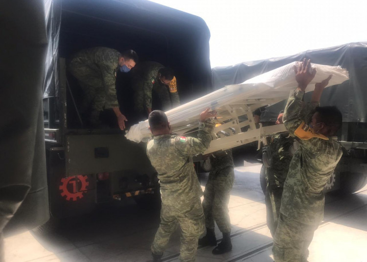 Ejército lleva insumos a Hospitales INSABI COVID-19 de Zacatecas