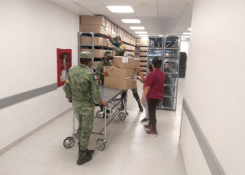Ejército realiza actividades para enfrentar Covid-19 en Zacatecas