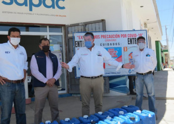 Suministrarán 125 toneladas de químico para clorar agua en municipios