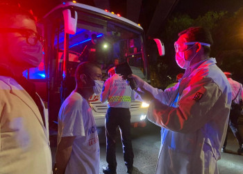 Ayuntamiento capitalino instala filtros sanitarios en calles