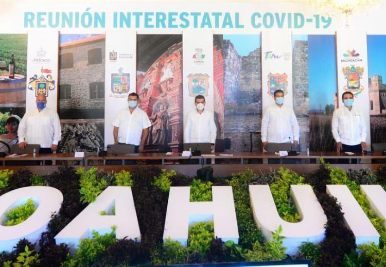 Gobernadores de seis estados evalúan reapertura económica parcial