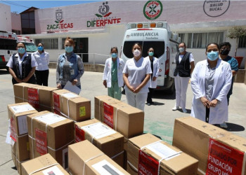 Gobierno de Zacatecas gestiona material médico con Grupo México
