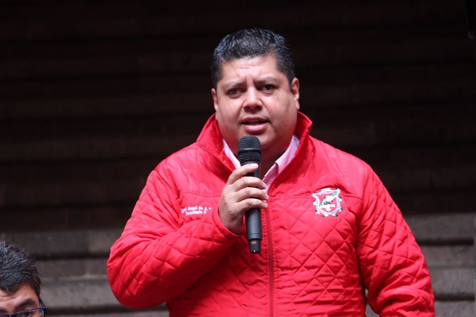 Miguel Toribio Bañuelos, secretario general del Sindicato Único de Trabajadores al Servicio del Estado, Municipios y Organismos Paraestatales (SUTSEMOP)