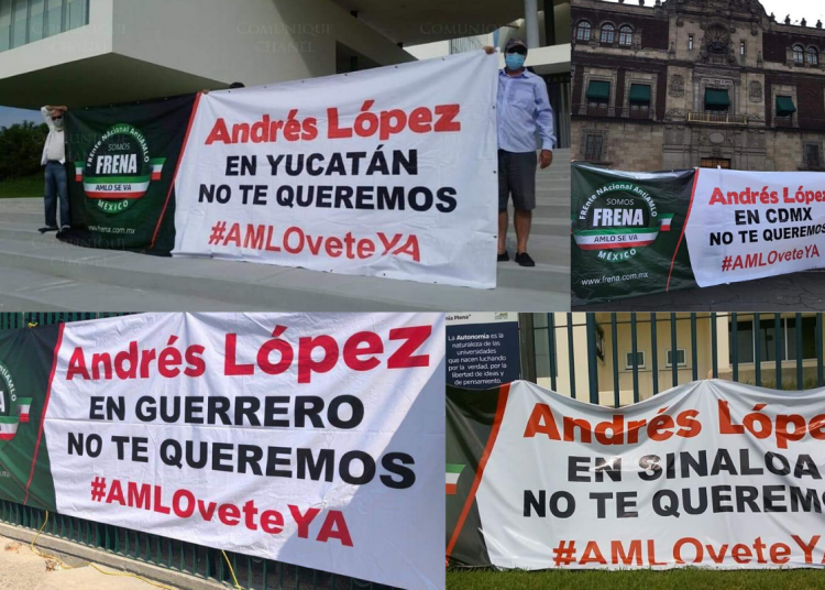 Realiza México caravanas contra AMLO