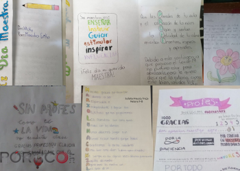Celebran el día del maestro con #CartasDeGratitud