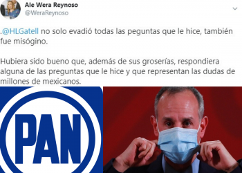 Polémica: Senadora del PAN llama misógino a López-Gatell