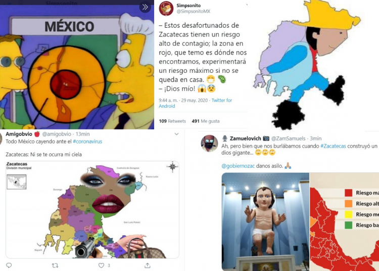 LOS MEJORES MEMES: Zacatecas único estado en naranja