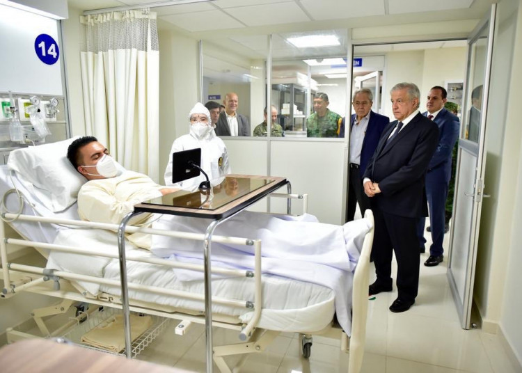 López Obrador en polémica por “simulación” en hospital de Cuernavaca