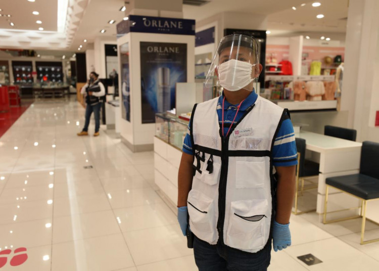 Sezac supervisa medidas sanitarias en Plaza Galerías