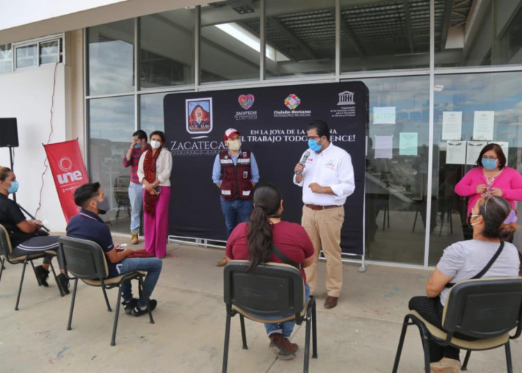 Reciben 100 personas apoyo del Programa Empleo Temporal