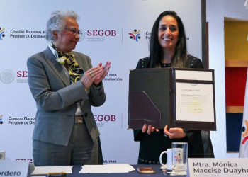 ¿Presenta renuncia Mónica Maccise al Conapred?