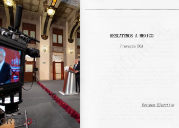 AMLO revela supuesto documento de oposición para revocarlo en 2022