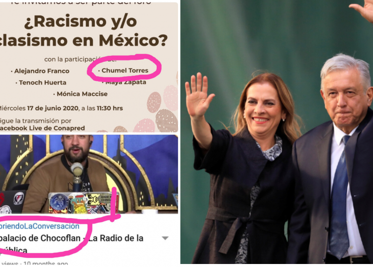 Tras controversia entre Beatriz Gutiérrez Müller y Chumel Torres cancelan foro de racismo y clasismo