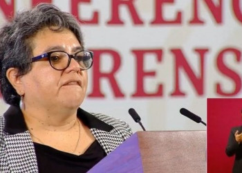 Raquel Buenrostro, titular del SAT