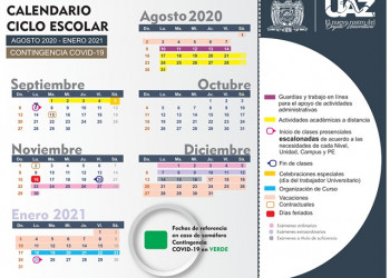 Clases presenciales en la UAZ podrían ser hasta el 7 de septiembre
