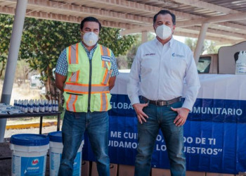 Peñasquito entrega donativo a Conagua para la prevención del COVID-19