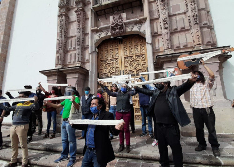 Artistas demandan acciones solidarias para enfrentar crisis económica