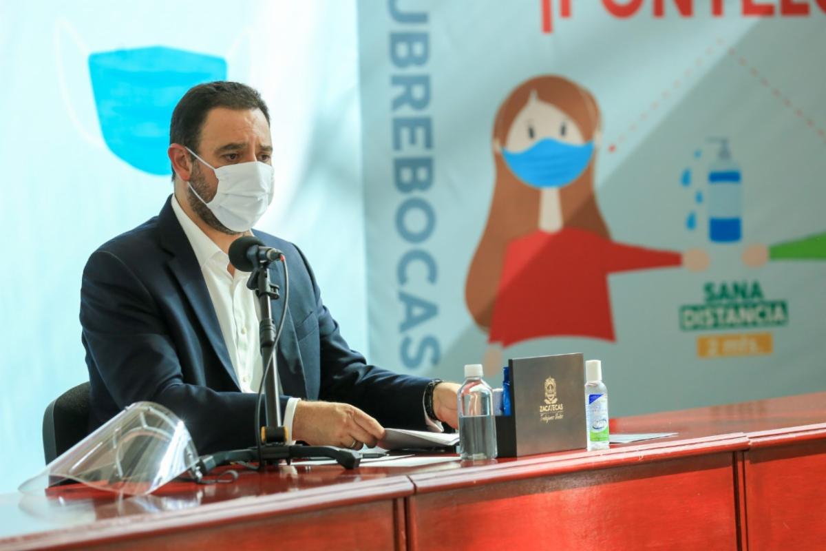 Zacatecas se encuentra en el momento más crítico de la pandemia: Tello