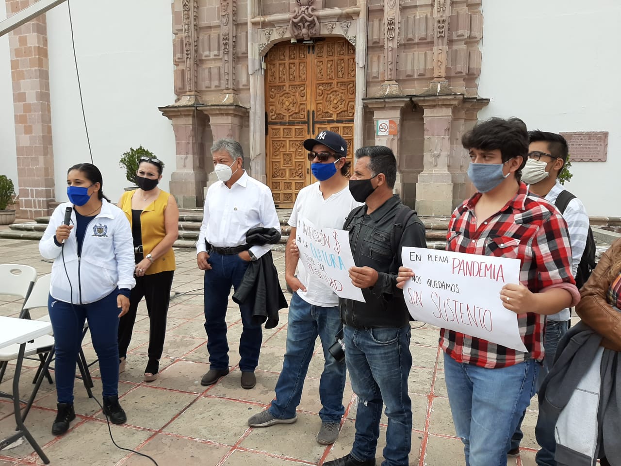 Diputados de Morena apoyan demandas de la orquesta y coro del Estado