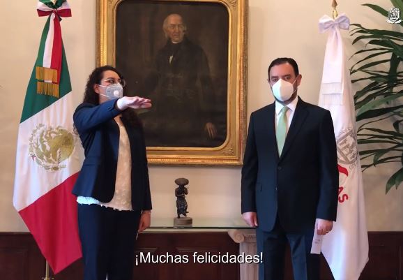 Relevan a Paula Rey Ortiz de la Secretaría de la Función Pública