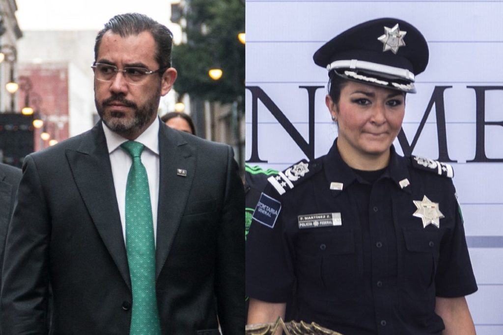 Interpol emite ficha roja contra Jesús Orta y Frida Martínez, exsecretarios de la Policía Federal