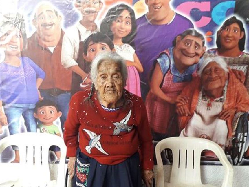Mamá de Coco hoy cumple 107 años